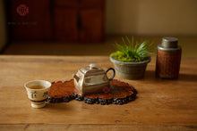 Load image into Gallery viewer, "rectangular 9999 sterling silver teapot" from "Hong Ji Treasure", a century-old teapot maker family