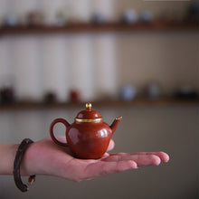 Load image into Gallery viewer, Shui Mo Guang 'Qiu Shui' Zhu Ni Yixing Teapot