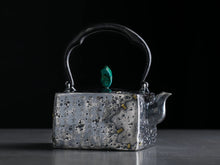 Load image into Gallery viewer, Limited Edition/Quarterly Treasure Heart Sutra Nailed Silver Pot
