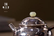 Load image into Gallery viewer, 9999 Pure Silver Handmade 'Rong Tian ' Teapot