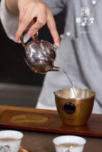 Load image into Gallery viewer, 9999 Pure Silver Handmade 'Rong Tian ' Teapot
