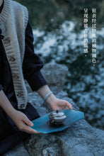 Load image into Gallery viewer, "Qianshan" sterling silver teapot 120m l