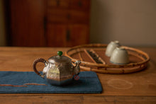 Load image into Gallery viewer, Luanfengzui Ruyi Flower Cloud Shoulder Pattern Octagonal Small Silver Pot