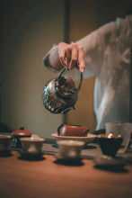 Load image into Gallery viewer, Inheritor of intangible cultural heritage: handmade by Hong Jike, sterling silver pot of Lianyu series.