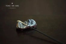 Load image into Gallery viewer, Ebony Sterling Silver Tea Needle(黑檀银茶拨)