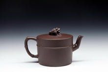 Load image into Gallery viewer, Handmade "Toad Bamboo" Yellow Longshan Raw Mine Old Purple Clay, 180cc