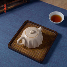 Load image into Gallery viewer, Tao Ming Tang ‘Qin Quan’ Jingdezhen Soda Glaze Teapot
