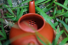 Load image into Gallery viewer, Private customized top wrinkled leather Zhu Ni small Si Ting teapot 90cc