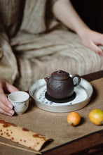 Load image into Gallery viewer, Jingdezhen hand-kneaded purple clay pot