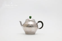 Load image into Gallery viewer, 9999 sterling silver hammered palace lantern silver pot.