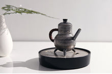 Load image into Gallery viewer, 9999 Shang three-legged sterling silver teapot