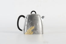 Load image into Gallery viewer, Jinshi Youlan Qinquan Silver Teapot(金石幽兰秦权泡茶银壶)