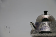 Load image into Gallery viewer, 9999 Sterling Silver Pear-Shaped Teapot