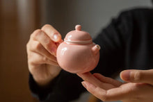 Load image into Gallery viewer, Coral Pink Teapot/珊瑚粉色茶壶