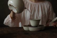 Load image into Gallery viewer, Grass gray glaze Gaiwan/草木灰釉盖碗
