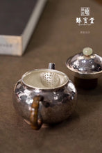 Load image into Gallery viewer, 9999 Pure Silver Handmade 'Rong Tian ' Teapot