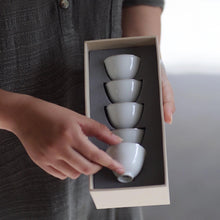 Load image into Gallery viewer, 包银口杯/可以清心也 5杯一组(Silver-coated cup / can be pure heart and also a set of 5 cups )