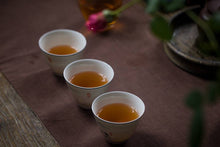 Load image into Gallery viewer, Five Golden Flowers Old Sheng Puer 250g/brick exported to Hong Kong and Taiwan in 1998