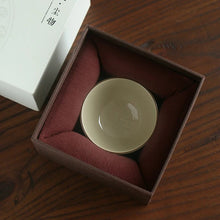 Load image into Gallery viewer, Song Dynasty antique clay handmade yellow and white glaze retro teacup tea cup high-end