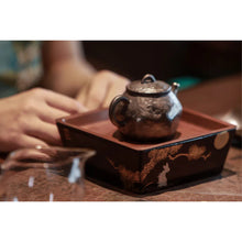 Load image into Gallery viewer, Jingdezhen kneading "wood-burning purple sand teapot"