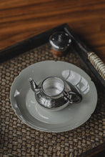 Load image into Gallery viewer, Small Jun De Sterling Silver Teapot