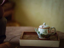 Load image into Gallery viewer, Sui Han San You Teapot 岁寒三友粉彩茶壶110ml