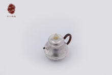 Load image into Gallery viewer, HongJi Treasure Handmade Sterling Silver "Pear Shaped Teapot"