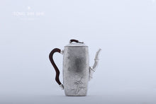 Load image into Gallery viewer, Bamboo News Safe 999.9 Sterling Silver Teapot