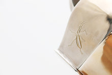 Load image into Gallery viewer, Hexagonal Palace Lantern Sterling Silver Teapot / Chiseled Pipa Mantis