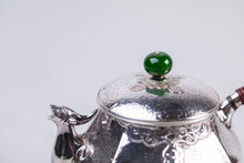 Load image into Gallery viewer, Luanfengzui Ruyi Flower Cloud Shoulder Pattern Octagonal Small Silver Pot