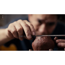 Load image into Gallery viewer, Jingdezhen kneading "wood-burning purple sand teapot"