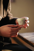 Load image into Gallery viewer, pastel hand-painted rabbit Gai Wan/tea cup(粉彩手绘兔子盖碗/茶杯)