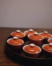 Load image into Gallery viewer, "Coral Red Small Gaiwan" Capacity 100ml