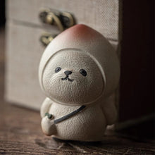 Load image into Gallery viewer, Zhao Yonghui tea pet: cute little peach
