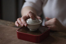 Load image into Gallery viewer, Beige Glaze Slice Antique Gaiwan