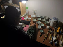 Load image into Gallery viewer, "Romance of the Three Kingdoms" five tiger generals hand-painted cup