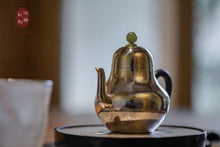 Load image into Gallery viewer, 9999 Sterling Silver Siting Teapot