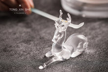 Load image into Gallery viewer, Glazed Deer Tea Pet (琉璃小鹿🦌茶宠)