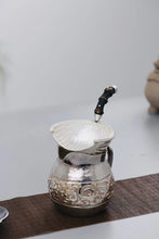 Load image into Gallery viewer, 999.9 Sterling Silver Braided Tea Drain.