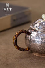 Load image into Gallery viewer, 9999 Pure Silver Handmade 'Rong Tian ' Teapot