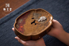 Load image into Gallery viewer, Silver Toad Lian Zhi Tea Table