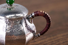 Load image into Gallery viewer, Luanfengzui Ruyi Flower Cloud Shoulder Pattern Octagonal Small Silver Pot