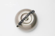 Load image into Gallery viewer, 9999 sterling silver rattan handle boiling mercury pot, jade pick