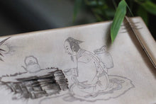 Load image into Gallery viewer, Square Zisha Bamboo Section Hu Cheng