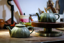 Load image into Gallery viewer, Lotus Zisha Teapot by Mr. Tang Binjie, reproduction of a teapot auctioned for 2.7 million RMB