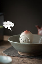 Load image into Gallery viewer, Zhao Yonghui tea pet: cute little peach