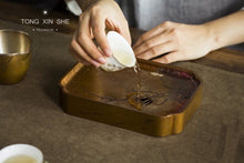 Load image into Gallery viewer, Lotus pond frog call Hu Cheng( 荷塘蛙鸣海棠壶承