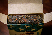Load image into Gallery viewer, Five Golden Flowers Old Sheng Puer 250g/brick exported to Hong Kong and Taiwan in 1998