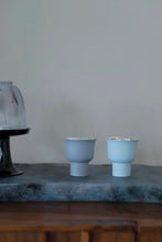 Load image into Gallery viewer, Lingyun Tea Cup (Porcelain Wrapped Silver)50ml