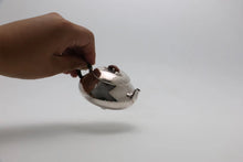 Load image into Gallery viewer, 9999 Pure Silver Handmade 'Three-legged Shi Piao' Teapot/100ml